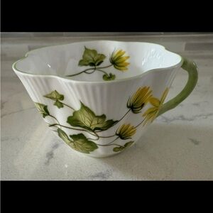 Vintage Shelley Fine Bone China Teacup w/ Celandine Pattern